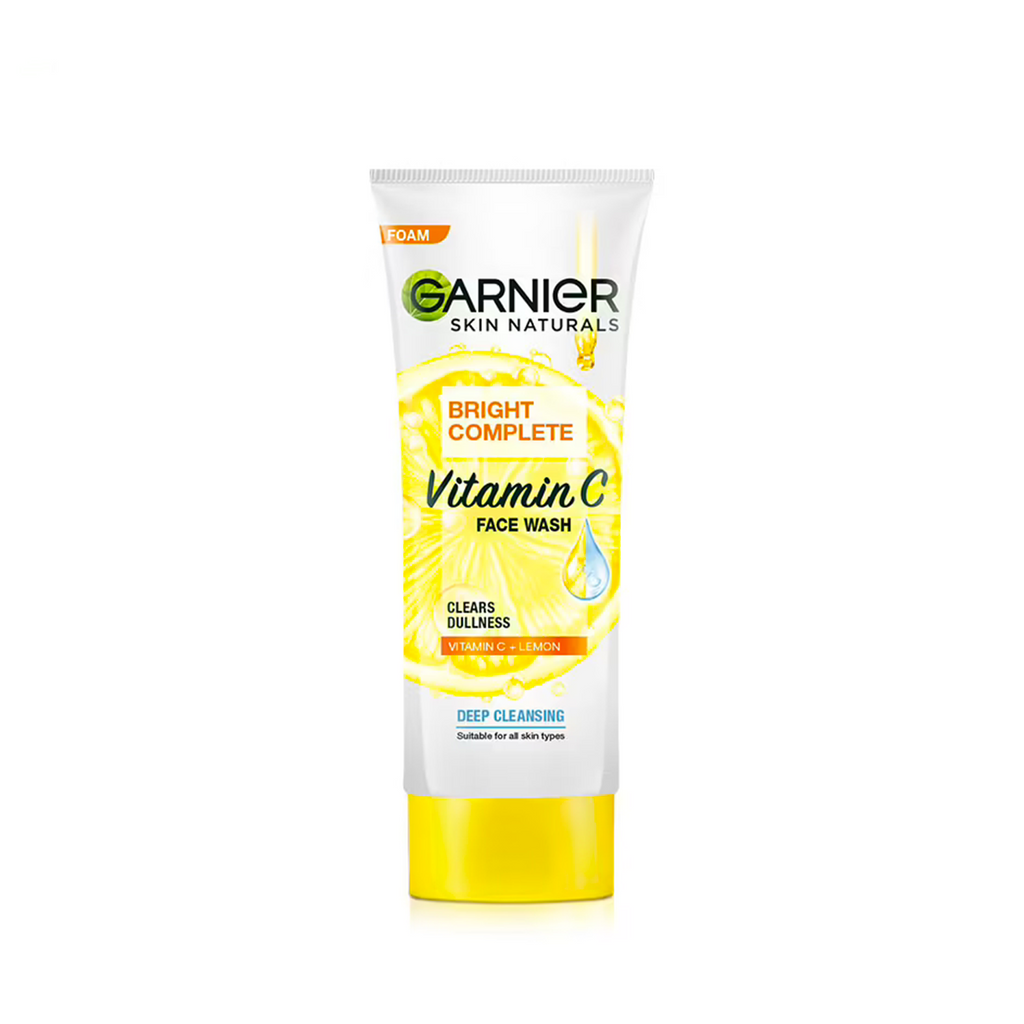 Garnier Skin Active Bright Complete Vitamin C Facewash – Original & Imported | 100ml