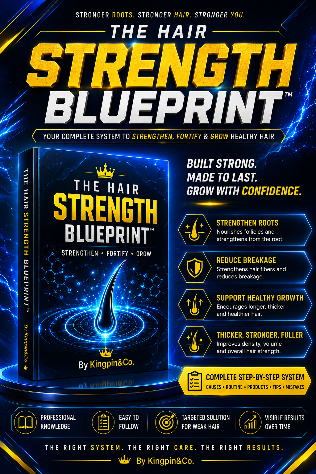 The Hair Strength Blueprint™ — Your Complete Guide to Stronger, Healthier & More Resilient Hair