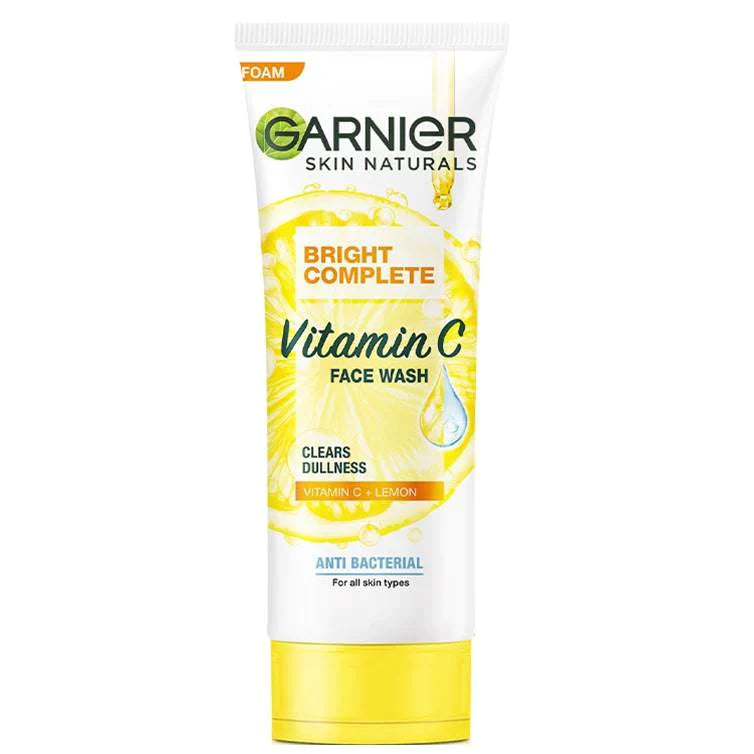Garnier Skin Active Bright Complete Vitamin C Facewash – Original & Imported | 100ml