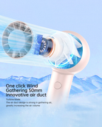 Imported Mini Turbo Pocket Fan YK-02 – Rechargeable (CE, ROHS & FCC Certified)