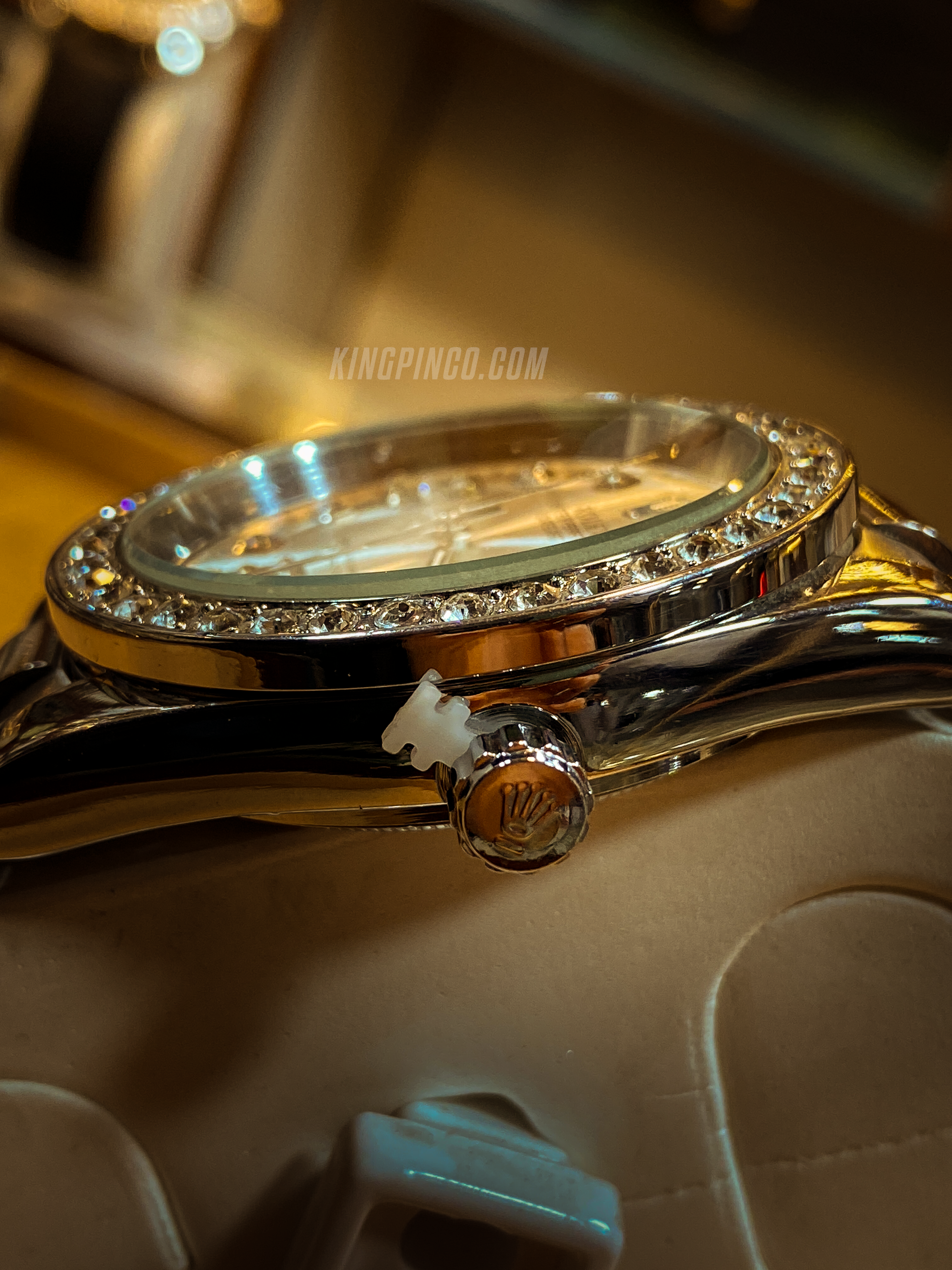 Rolex Datejust Diamond Bezel — Premium Quality (With Box)