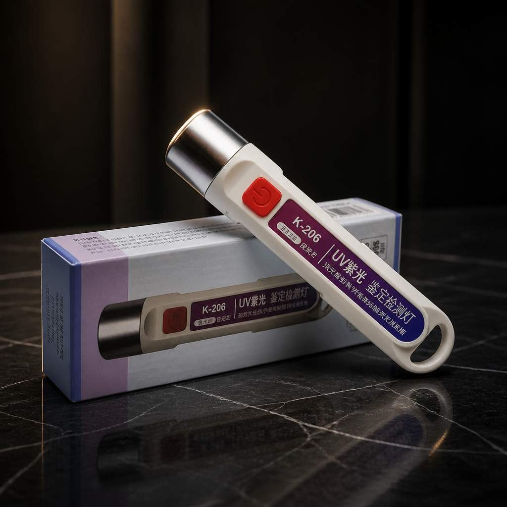 K-206 NoteGuard 365nm UV currency detection device