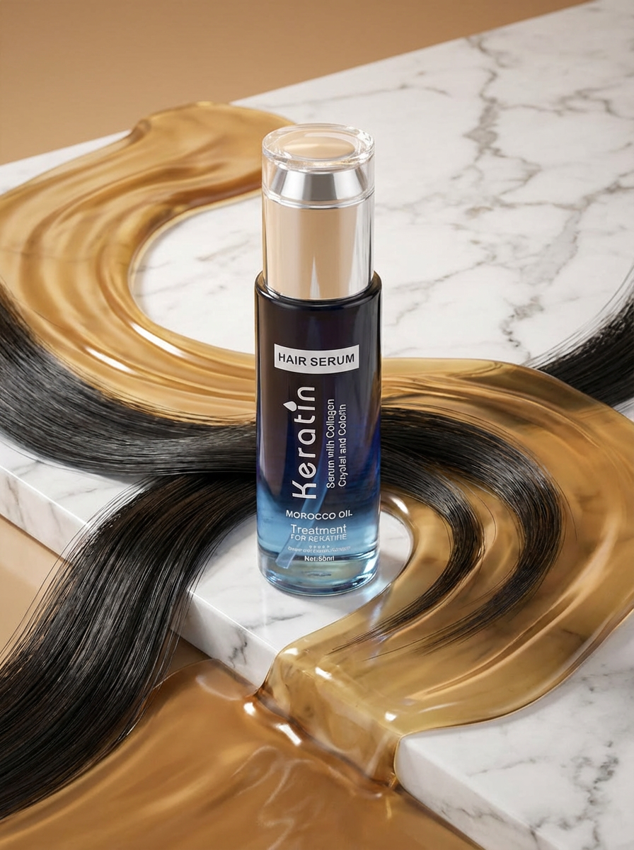 Original Keratin Nutrition Hair Serum – Made In P.R.C | Anti-Frizz & Smoothing | 80ml